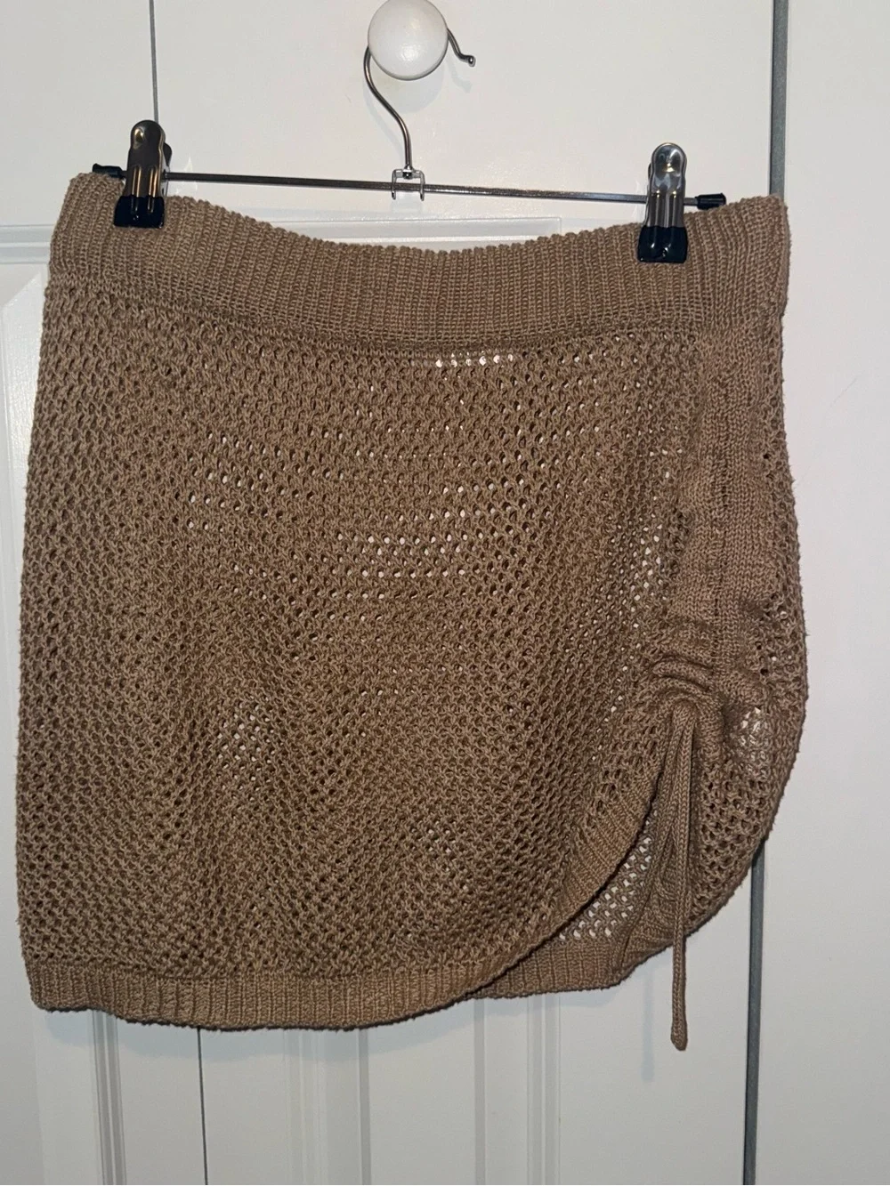 Women's Knit Coverup - Taupe
